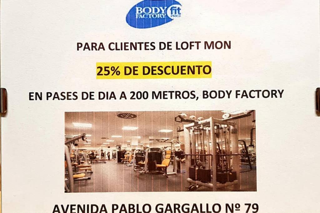 Loft Mon Apartment Zaragoza Luaran gambar